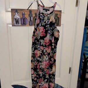 Floral Sleeveless bodycon Dress